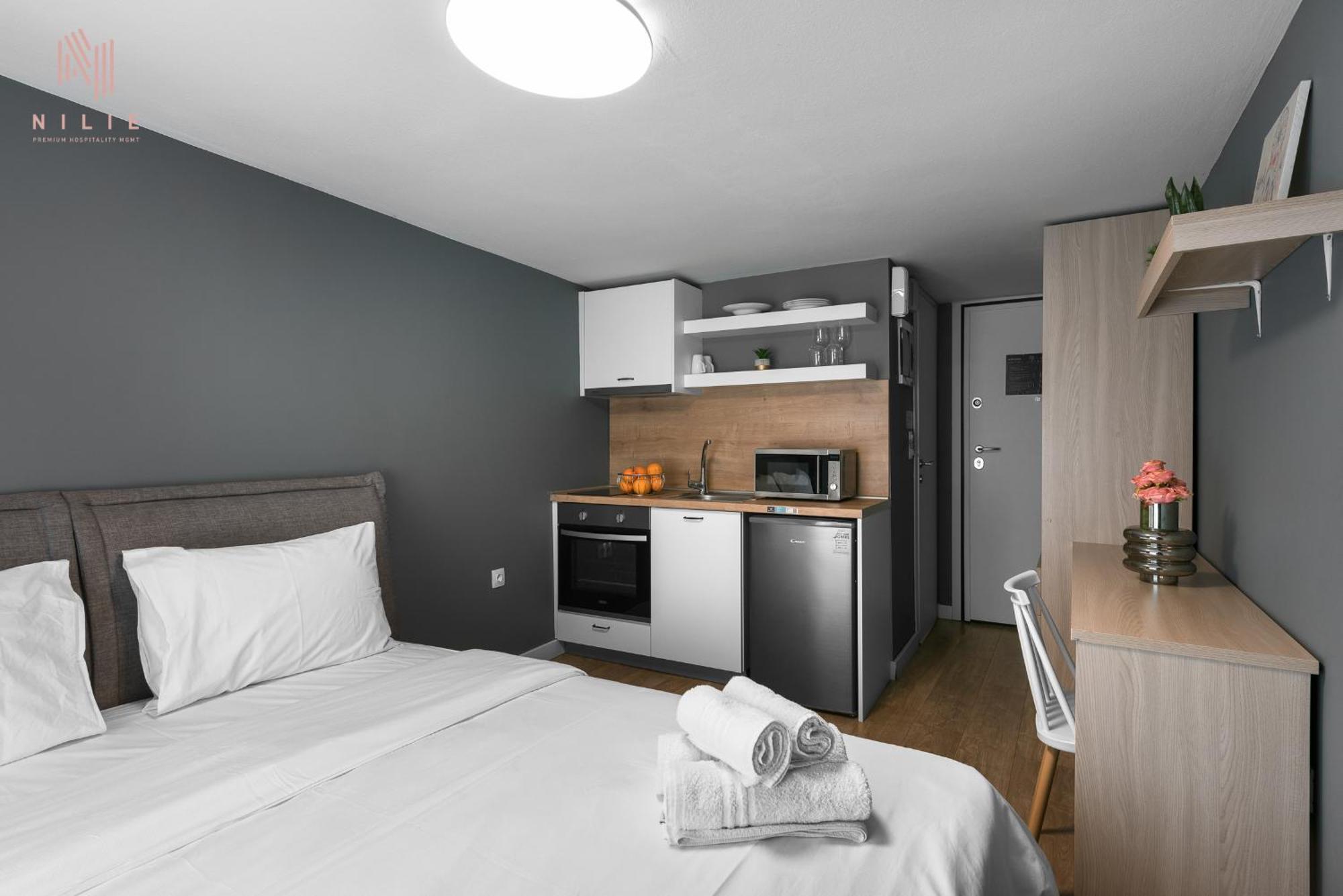 Denizen Penthouse, Nilie Hospitality Mgmt Apartman Szaloniki Kültér fotó